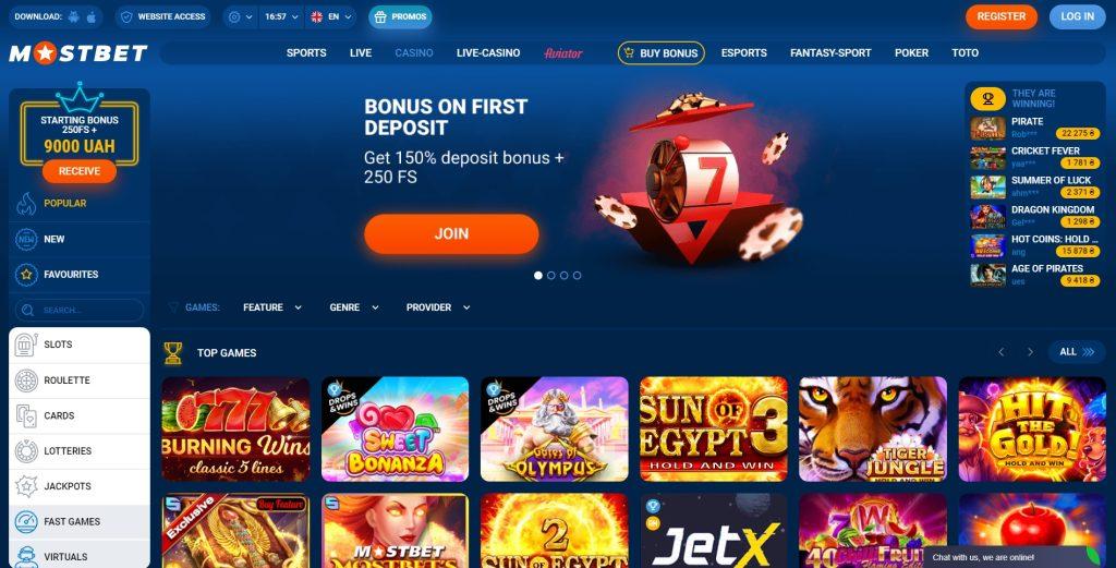 Experts Recommend Mostbet Casino for Thrilling Gaming Experiences